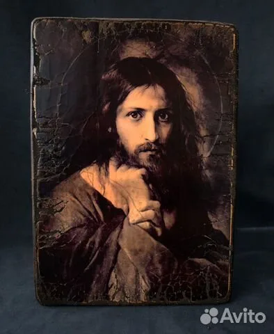 Деревянная икона Спасителя нашего Иисуса Христа — необычный подарок