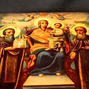 Икона Богоматери "Домостроительница" Экономисса — оригинальный подарок — фотография 6