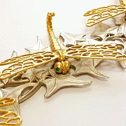 Ключница «Стрекоза» с золочением — оригинальный подарок — фотография 3