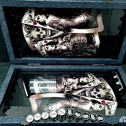 На память: Нарды под стеклом «Три туза» — фотография 8