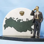 Бронзовая статуэтка «Региональный представитель» — оригинальный подарок — фотография 2