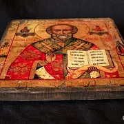 Святой Николай Угодник". Икона — необычный подарок — фотография 7