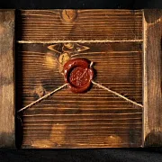 Подарочная икона авторская "Тайная вечеря" Дерево — фотография 2