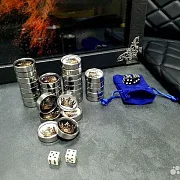 Нарды под стеклом «Царь зверей» — необычный подарок — фотография 4