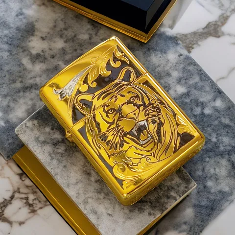 Подарочная зажигалка Zippo оригинал "Тигр" № 6