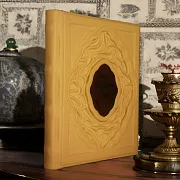Светлый праздник пасхи — книга в кожаном переплёте — оригинальный подарок — фотография 1
