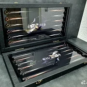 Нарды под стеклом «Джокер» — оригинальный подарок — фотография 6