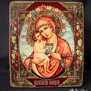 Икона Божией матери "Жировицкая " — оригинальный подарок — фотография 4