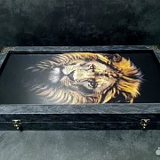 На память: Нарды под стеклом «Львиное сердце» — фотография 11