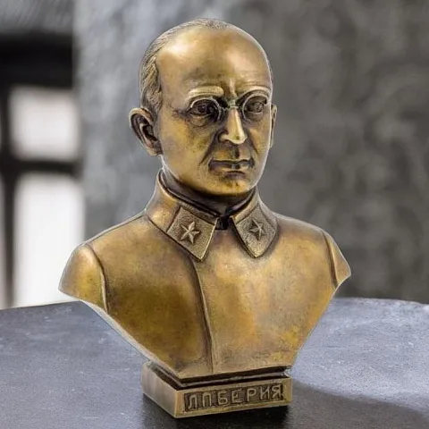 Бюст «Берия» из бронзы — оригинальный подарок