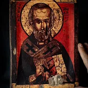 На память: Святой Николай Чудотворец" Икона — фотография 1