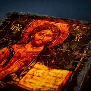 В подарок: Икона "Христос Вседержитель" дерево, ручная работа — фотография 8