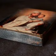На память: Икона Божией матери "Кипрская" Дорожная — фотография 2